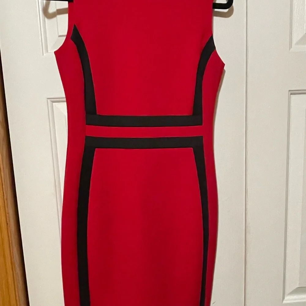 strapless open back dress Tight Red Short Sweetheart Short Homecoming Dress – Dreamdressy main image 1